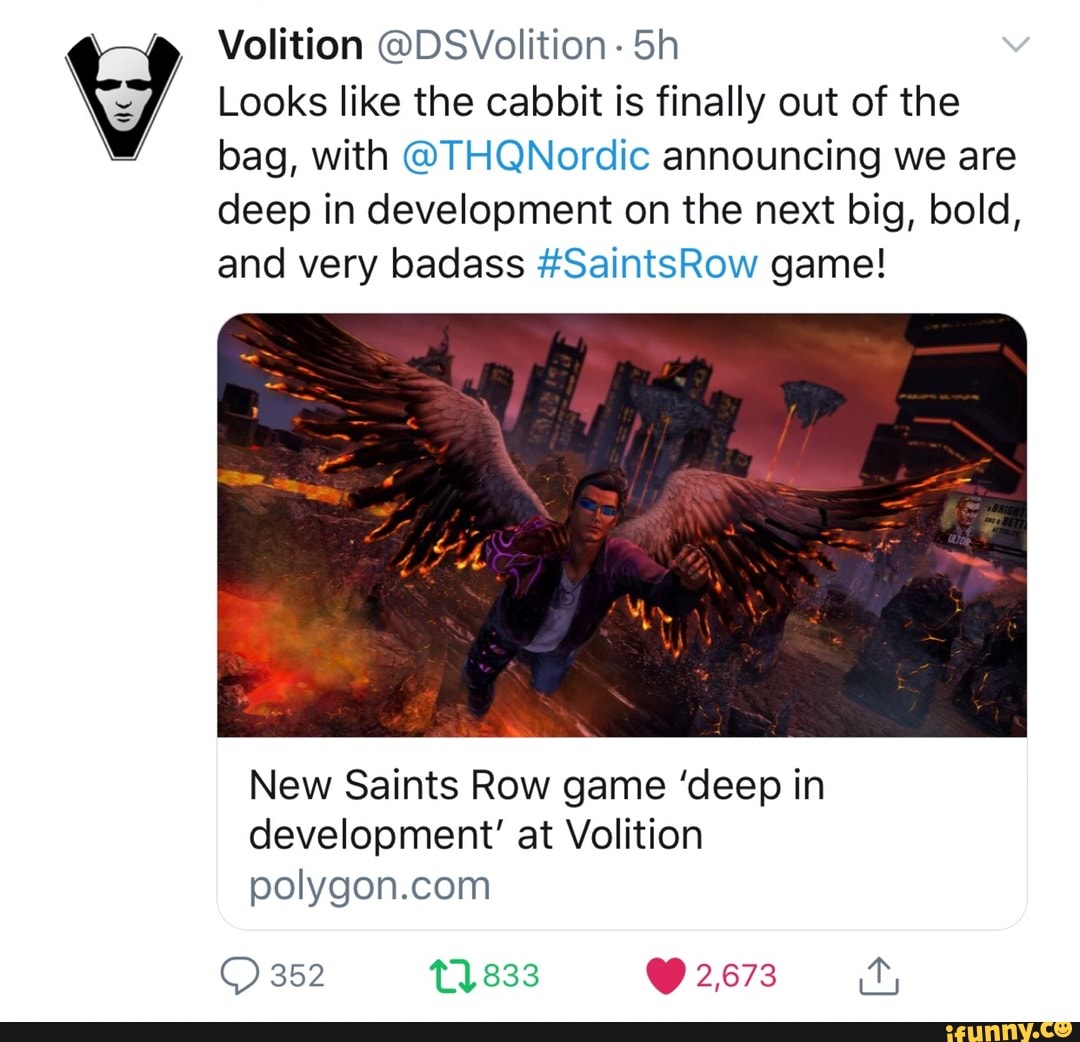 New Saints Row Is In Development