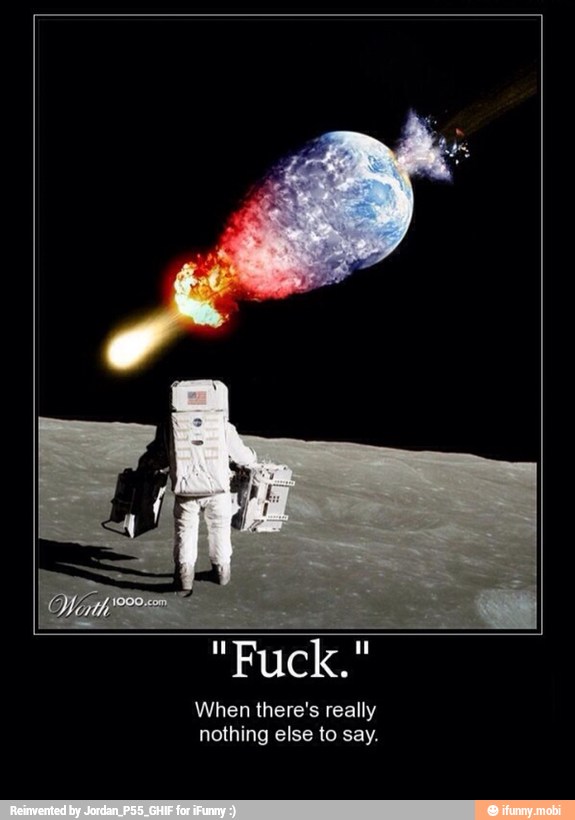 When there's really
nothing else to say.
