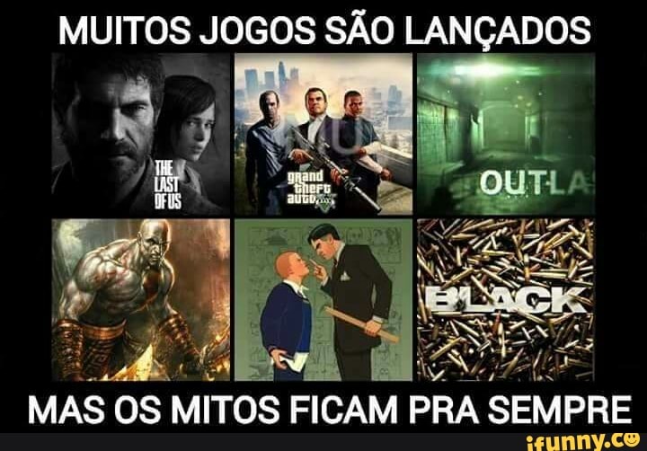 MUITOS JOGOS SÃO LANÇADOS