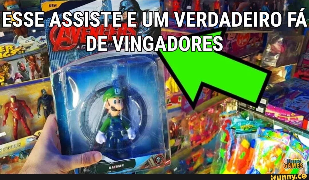 ESSE ASSISTE UM Vi VERDADEIRO a
VINGADOR