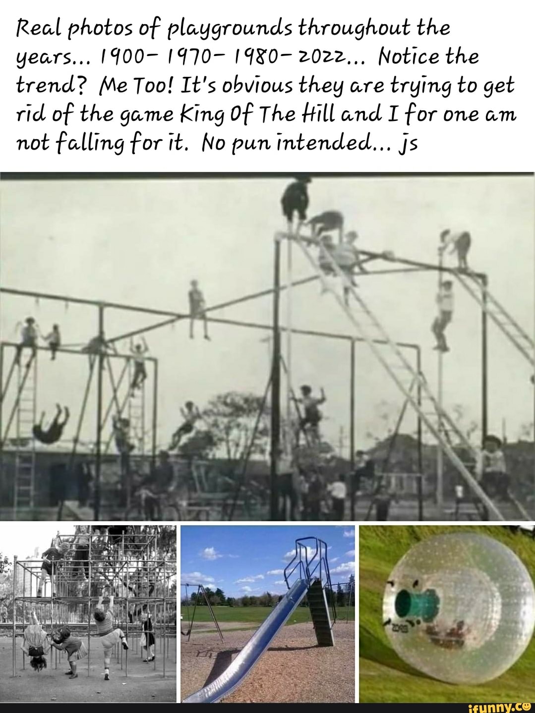 Real Photos Of Playgrounds Throughout The Years 1970- 1980- 2022 