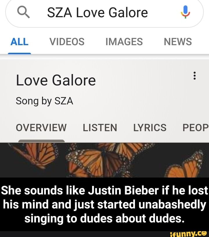 Qa Sza Love Galore U All Videos Images News Love Galore Song By Sza Overview Listen