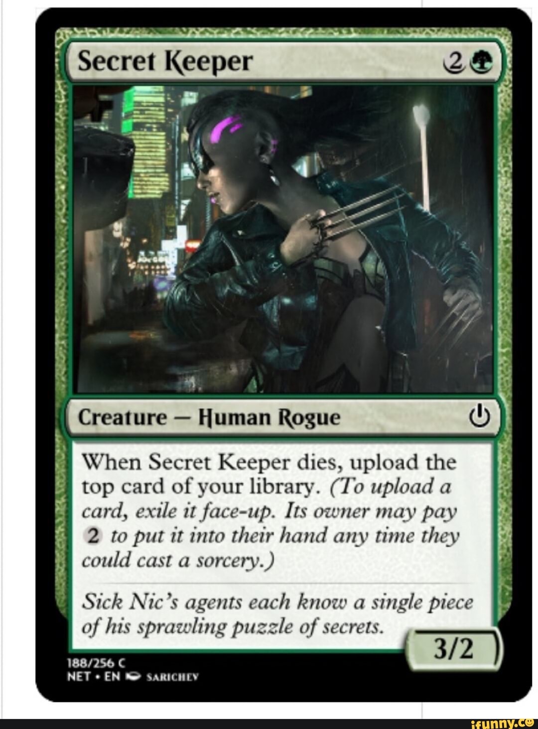 7 o o E E O When Secret Keeper dies, upload the top card of your