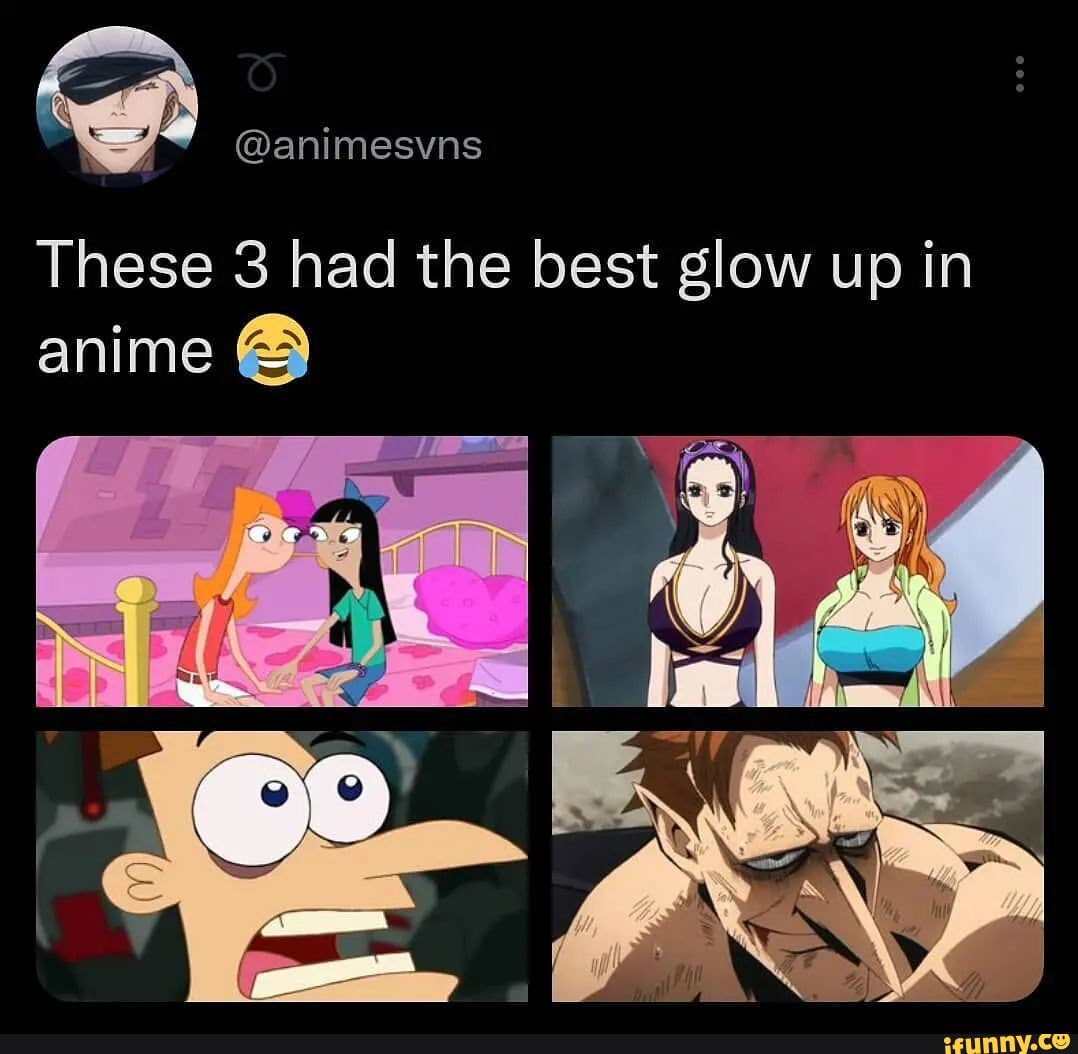 The Best Anime Glow Up Compilation  YouTube