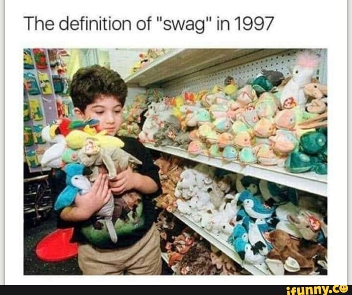 The definition of “swag" in 1997 iFunny