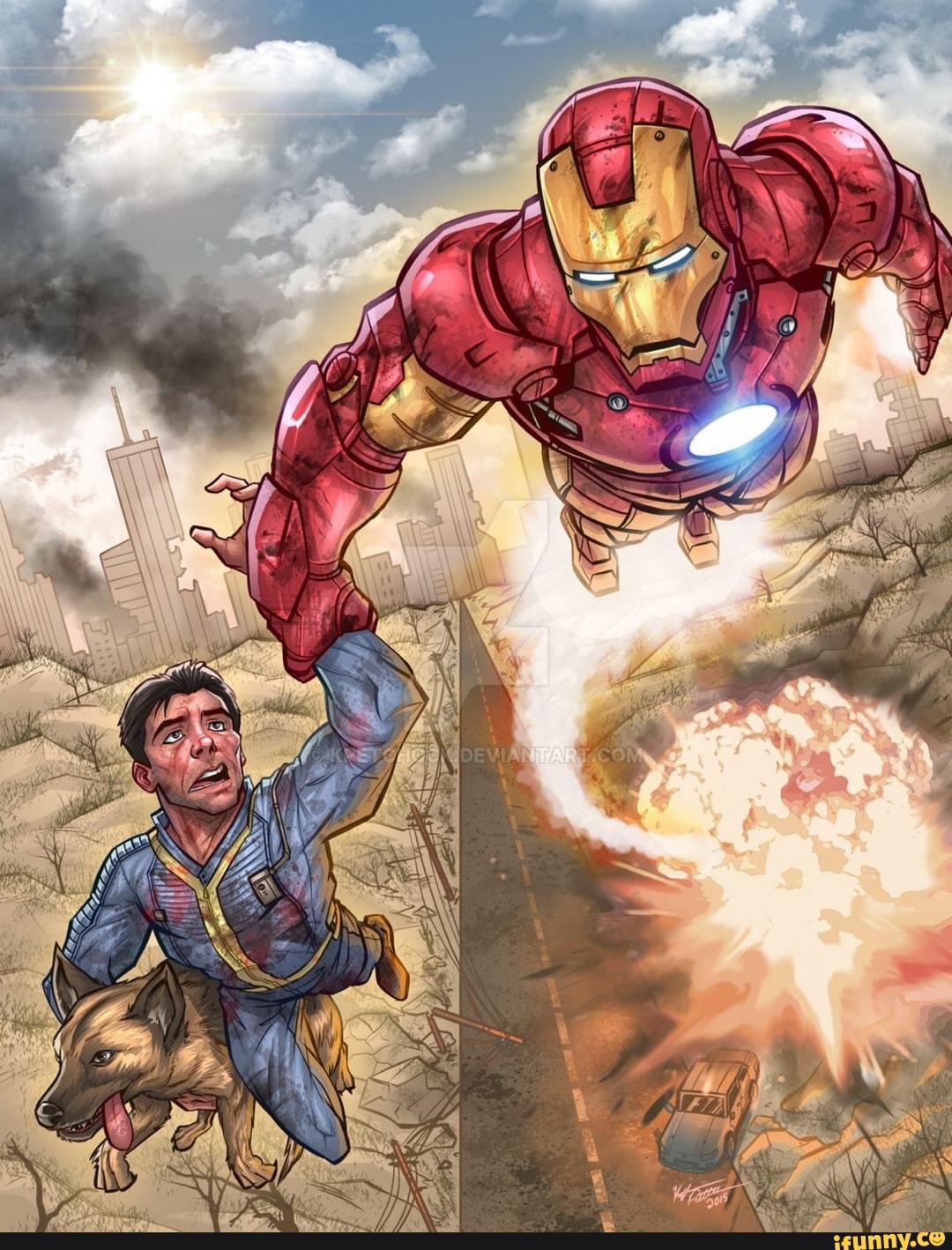 fallout, falout4, marvel, ironman