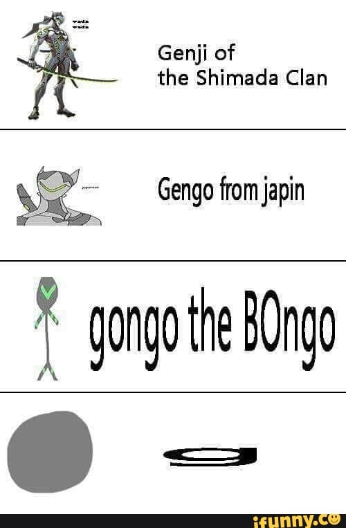 of a ann
Clan a
Gengo from japin a
CO e
I
