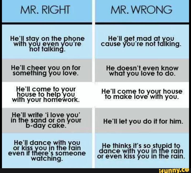 Right man vs wrong man. Incorrect OTP quotes. Kissing Mr wrong. To Peg someone means.