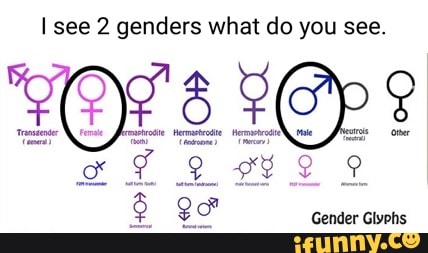 I forgot about a attack chopper - see 2 genders what do you see. OF ...