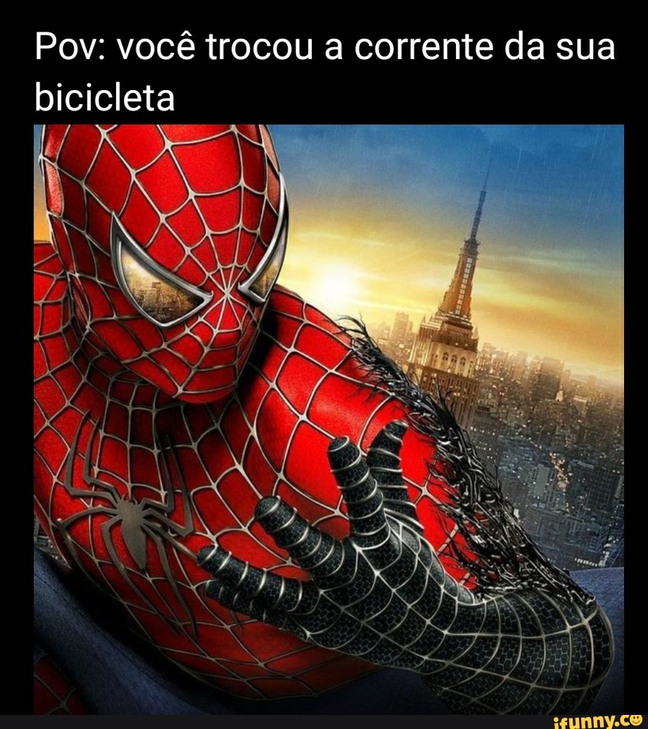 Pov: você trocou a corrente da sua bicicleta