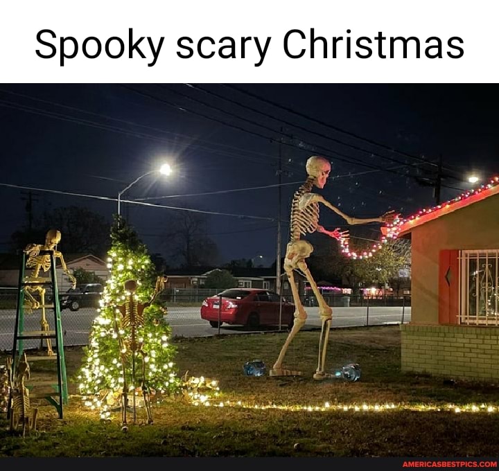 Spooky scary Christmas