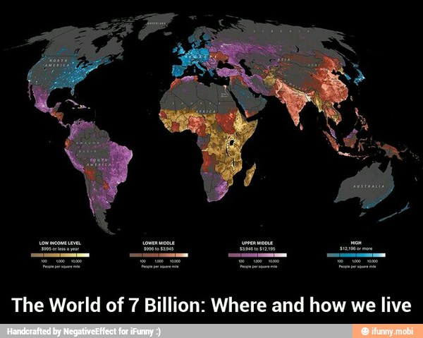 The World of 7 Billion: Where and how we live - The World of 7 Billion: Where and how we live