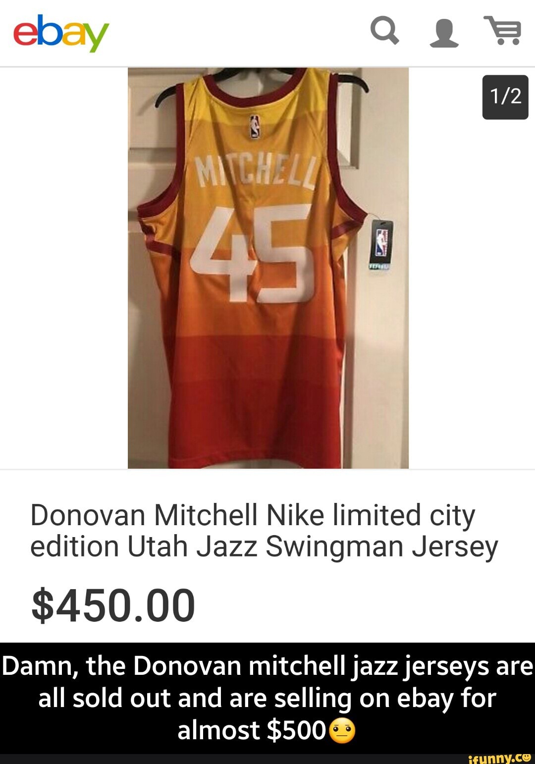 jazz jersey sold out