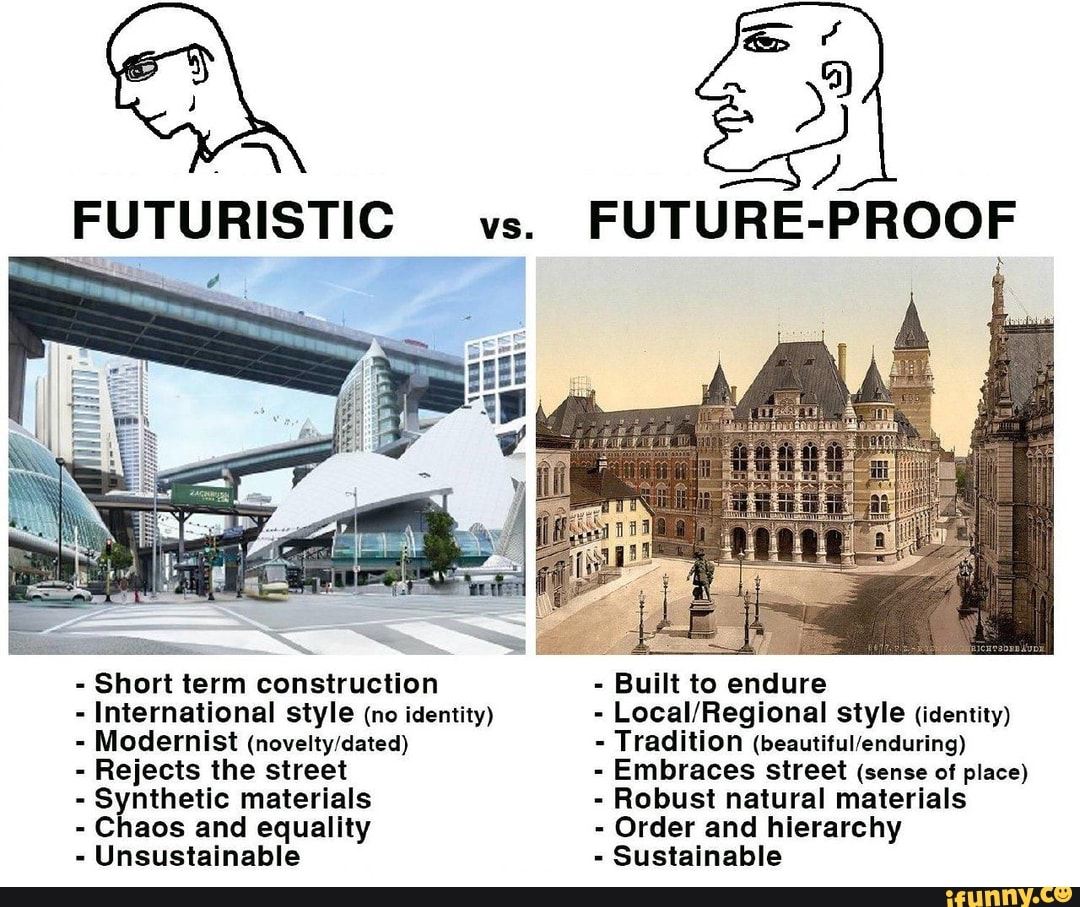 FUTURISTIC vs.
FUTURE-PROOF
4
A