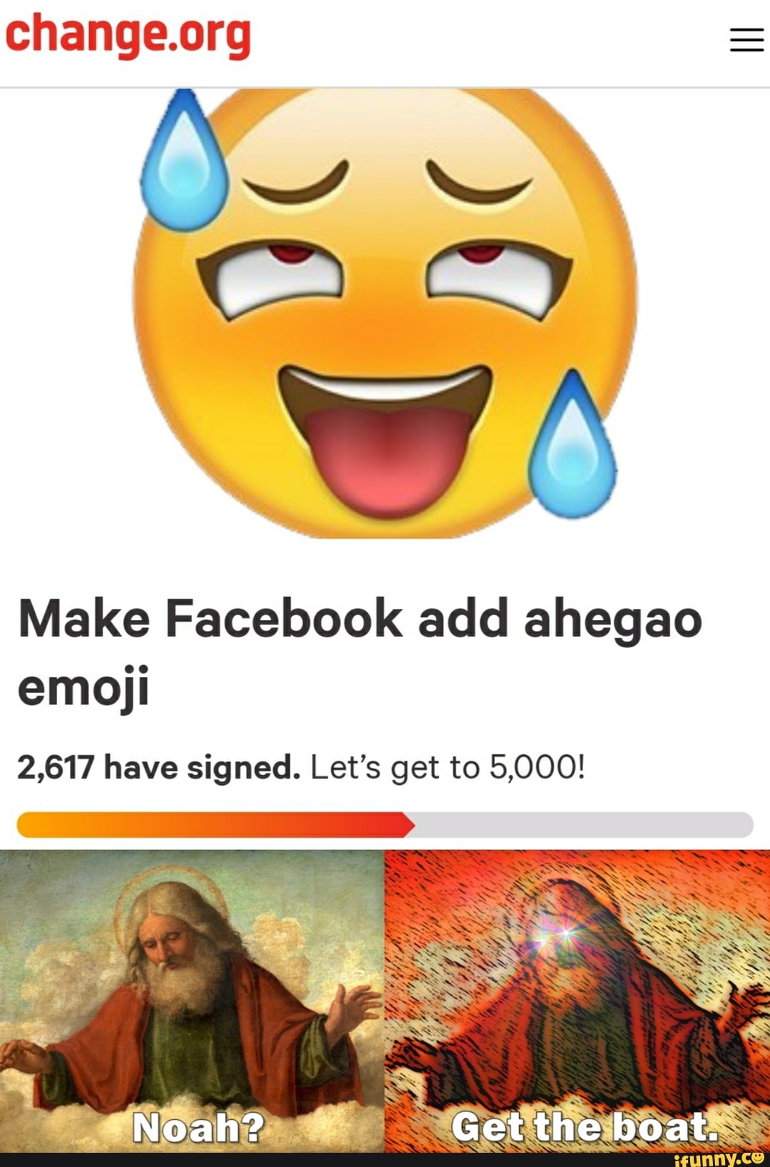 Make Facebook Add Ahegao Emoji 2 617 Have Signed Let S Get To 5 000 Ifunny