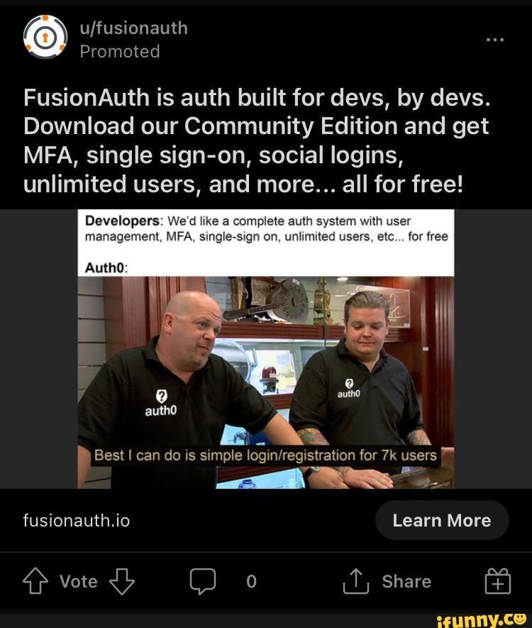 Fusionauth memes. Best Collection of funny Fusionauth pictures on iFunny