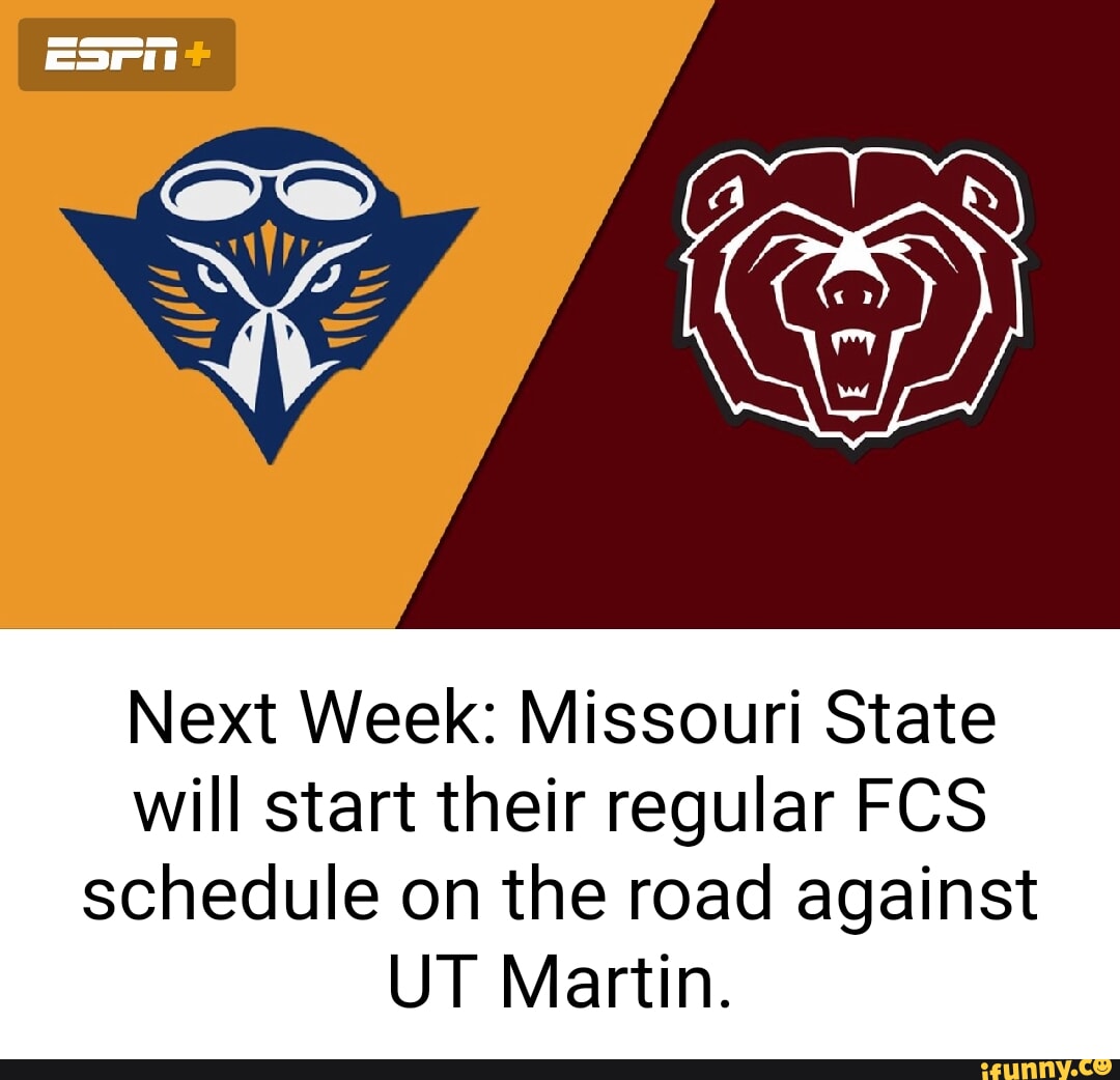 Week 2: Football Bears Take on UT Martin - Missouri State