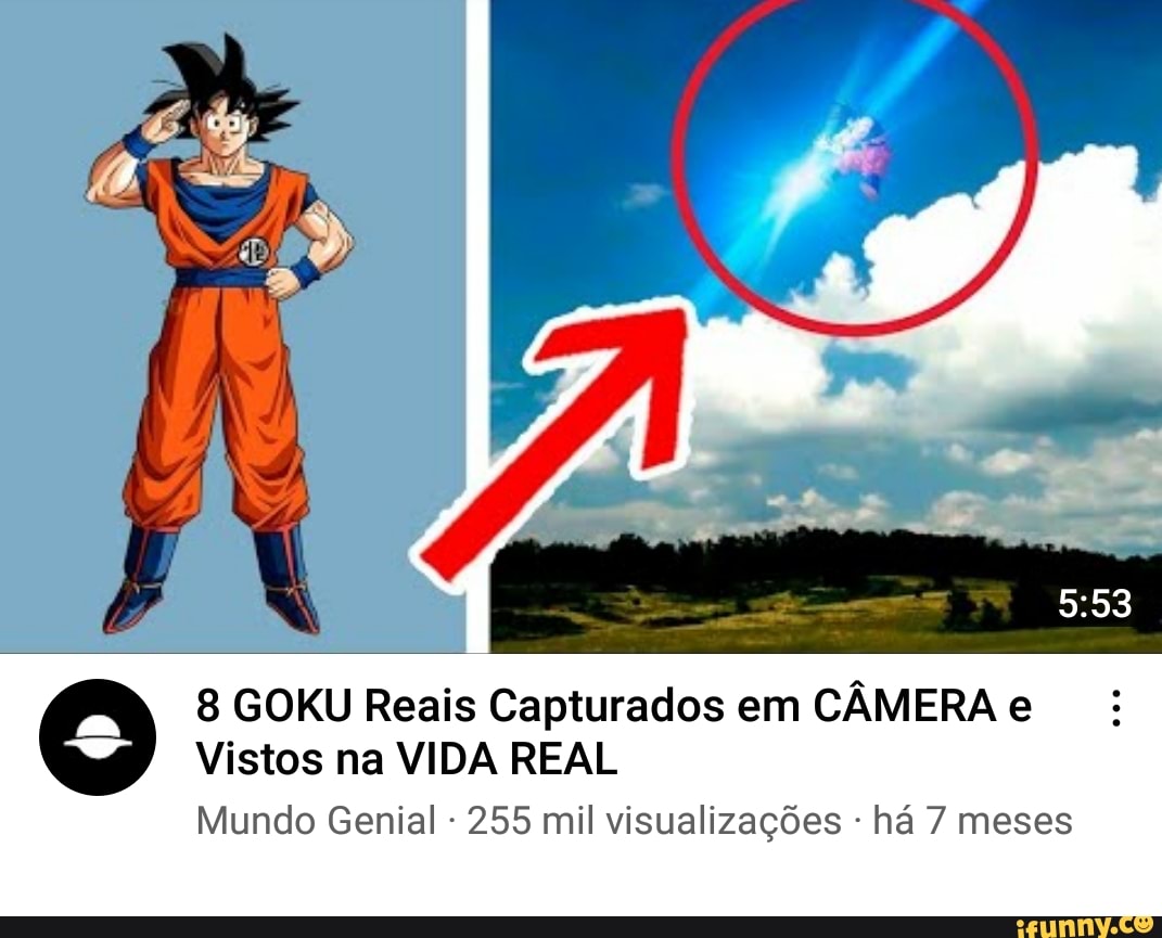 8 Goku Reais Capturados Em CÂmera E Vistos Na Vida Real Mundo Genial