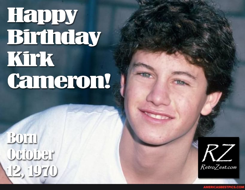 Happy
Birthday
Kirk
Cameron! I