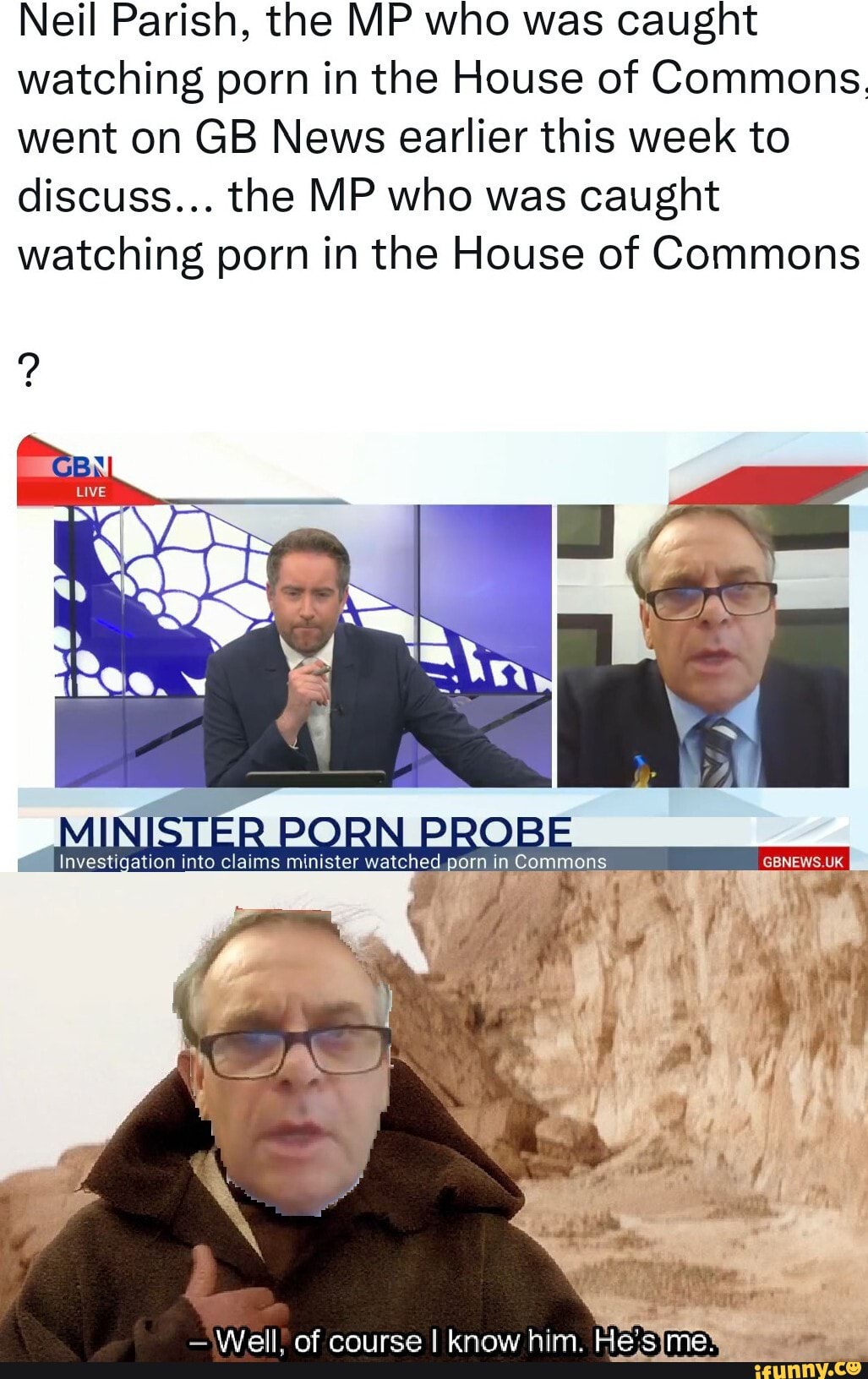 Neil Parish The Mp Who Was Caught Watching Porn In The House Of Commons Went On Gb News 