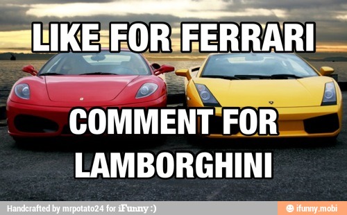 Wes
COMMENT FOR
LAMBORGHINI