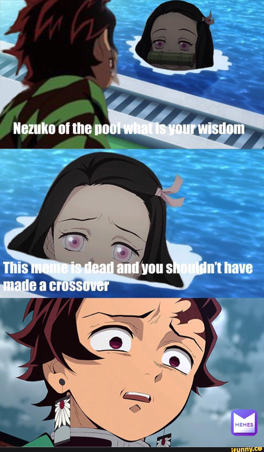 Nezuko of the pool whatis your wisdom This meme is dead and you ...