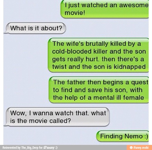 pd I
The wife's brutally killed by a
I cold-blooded killer and the son
I gets really hurt. then there's a
I twist and the son is kidnapped
f The father then begins a quest
to find and save his son, with
I the help of a mental ill female
ON
Wow, I wanna watch that. what
is ihe movie called?