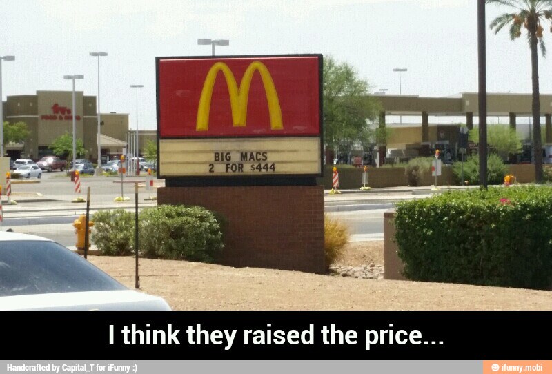 I think they raised the price... - I think they raised the price...