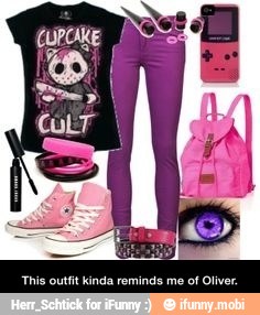This outfit kinda reminds me of Oliver.