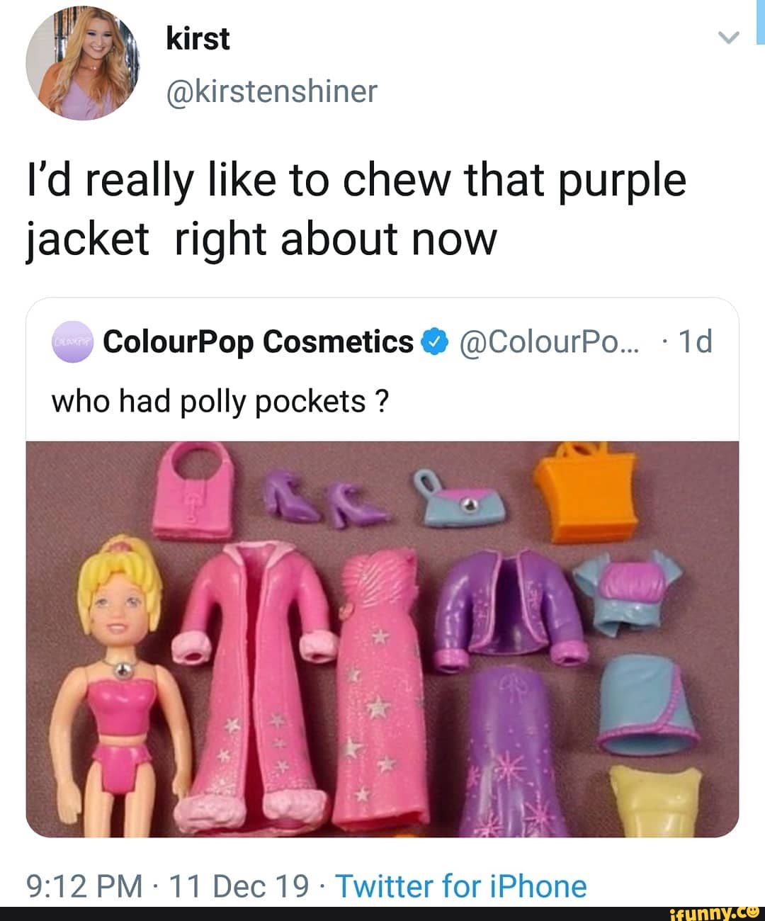 polly pocket clothing