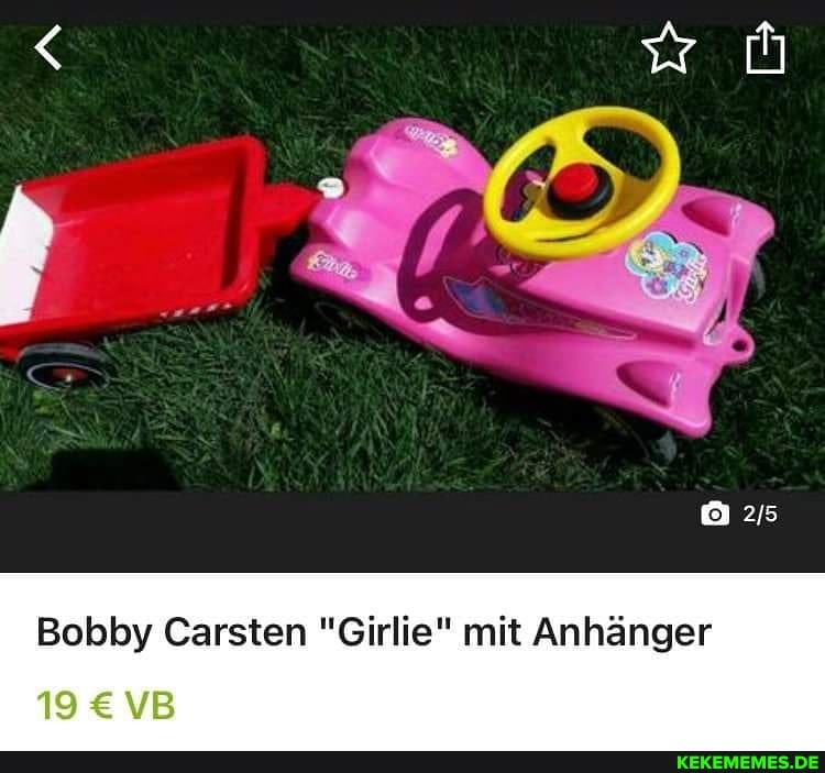 Bobby Carsten "Girlie" mit Anhadnger
19 VB