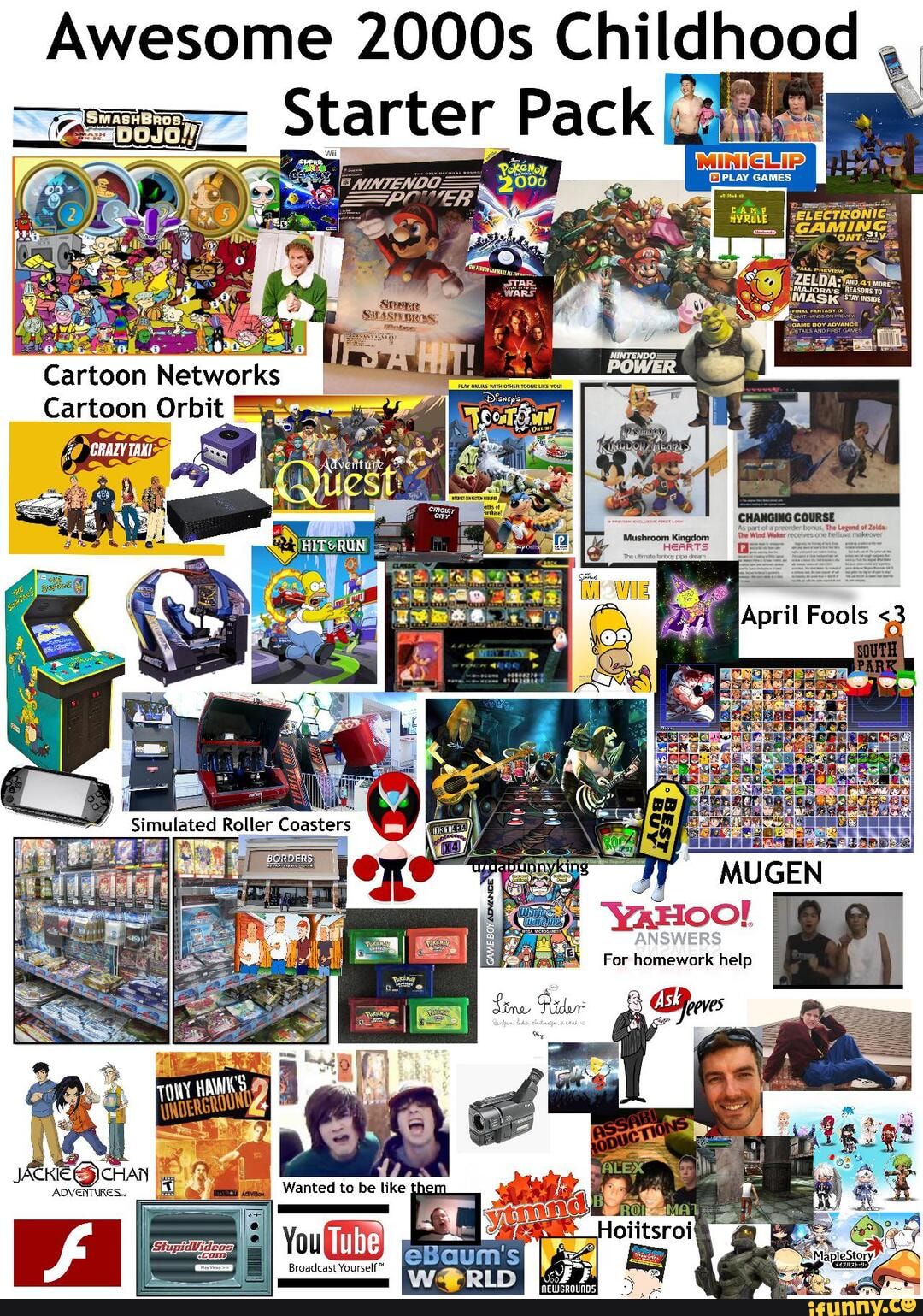 Awesome 2000s Childhood 'WINTEN DO, Pack Networks Cartoon Cartoon Orbit