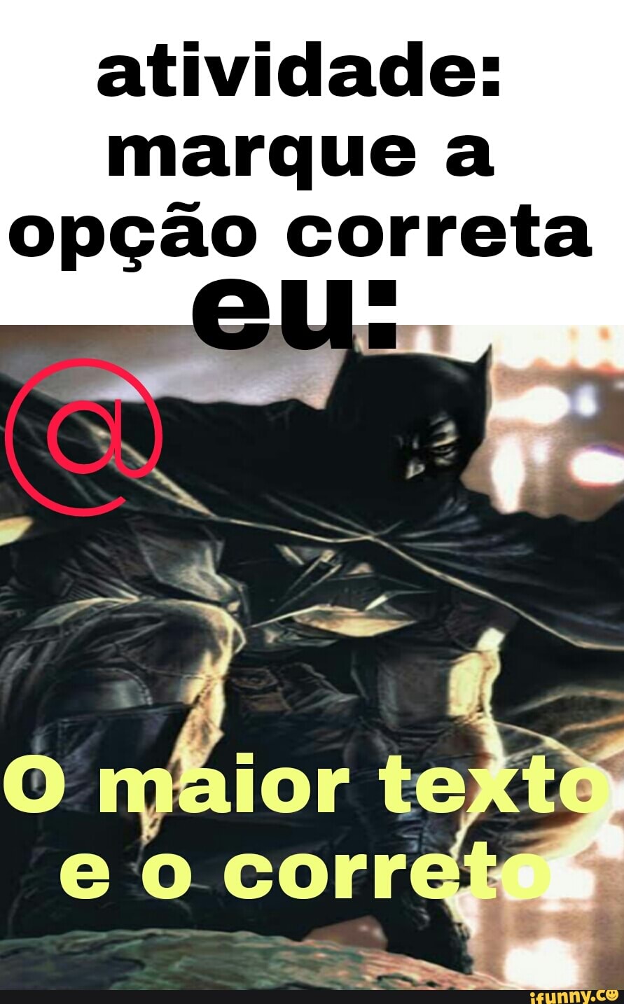 Marque A Opção Correta - FDPLEARN