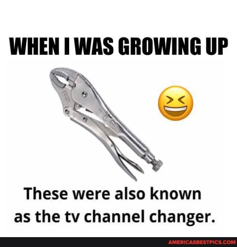 WHEN WAS GROWING UP
These were also known as the tv channel changer.