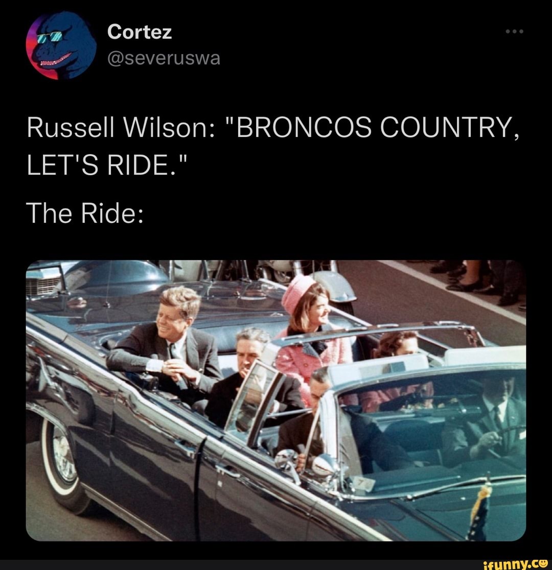 Russell Wilson trashes infamous 'Broncos Country, Let's Ride' catchphrase