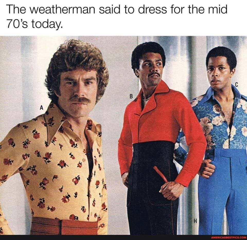 dress for the mid 70s