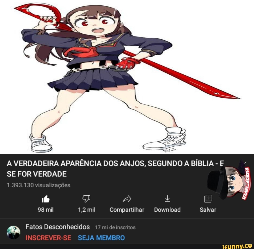 A VERDADEIRA APARÊNCIA DOS ANJOS, SEGUNDO A BÍBLIA - E SE FOR VERDADE
1.393.130 visualizações
[EI
98 mil 1,2 mil Compartilhar Download Salvar
Fatos Desconhecidos 17 mi de insentos
INSCREVER-SE SEJA MEMBRO