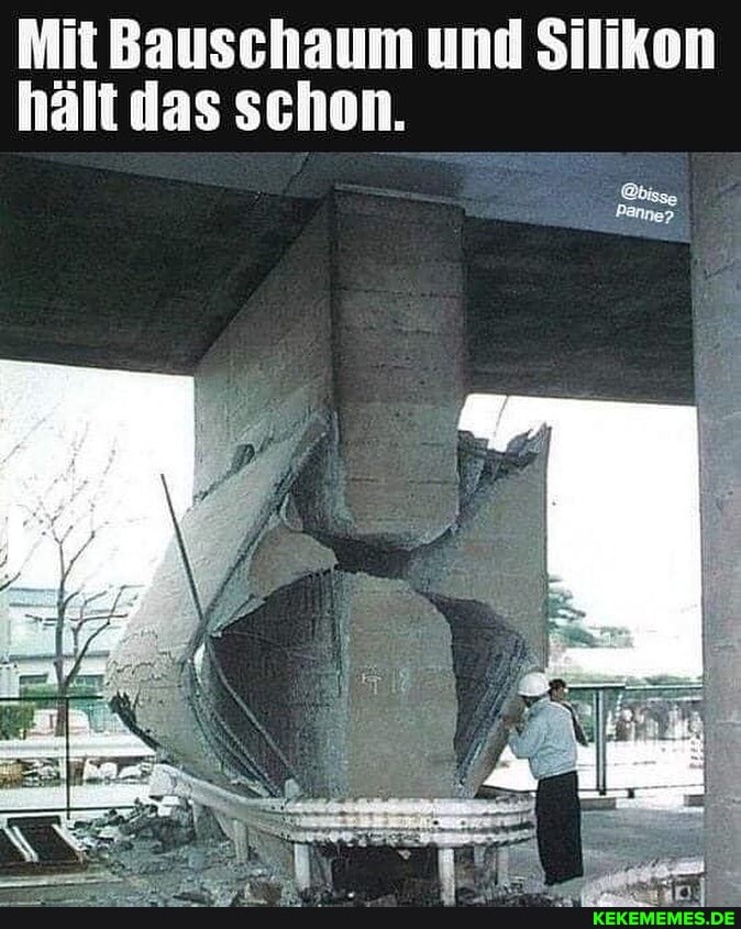Mit Bauschaum und Silikon hält das schon.