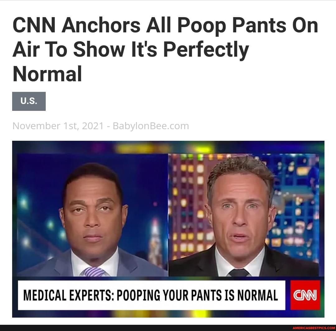 CNN Anchors All Poop Pants On Air To Show It's Perfectly Normal U.S