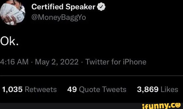 Certified Speaker - @moneybaggyo 