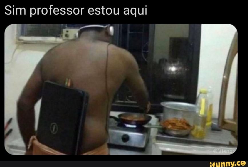 Sim professor estou aqui