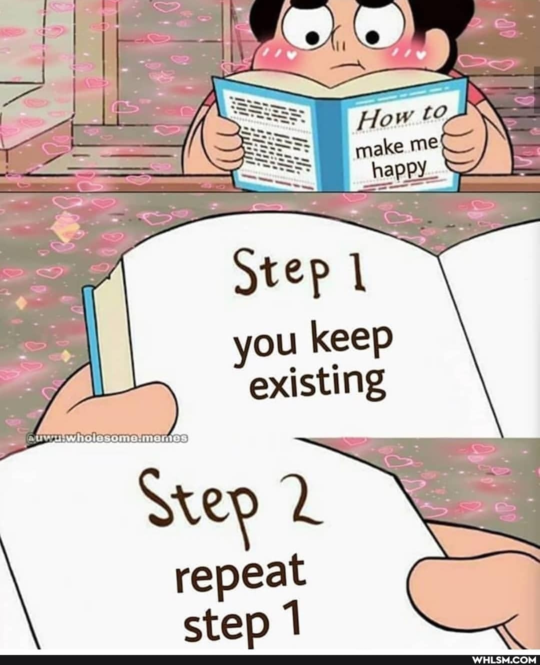 --I make me\
you keep existing