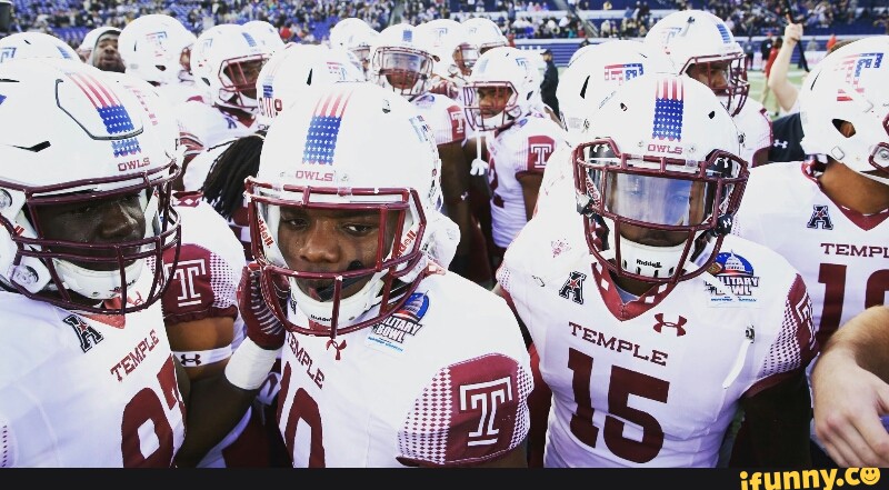 uniswag, ncaafb, underarmour, temple, owls