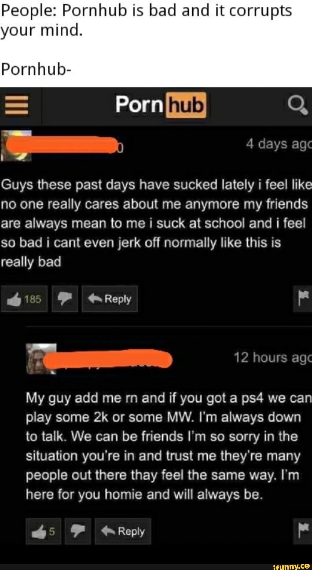 People Pornhub Is Bad And It Co