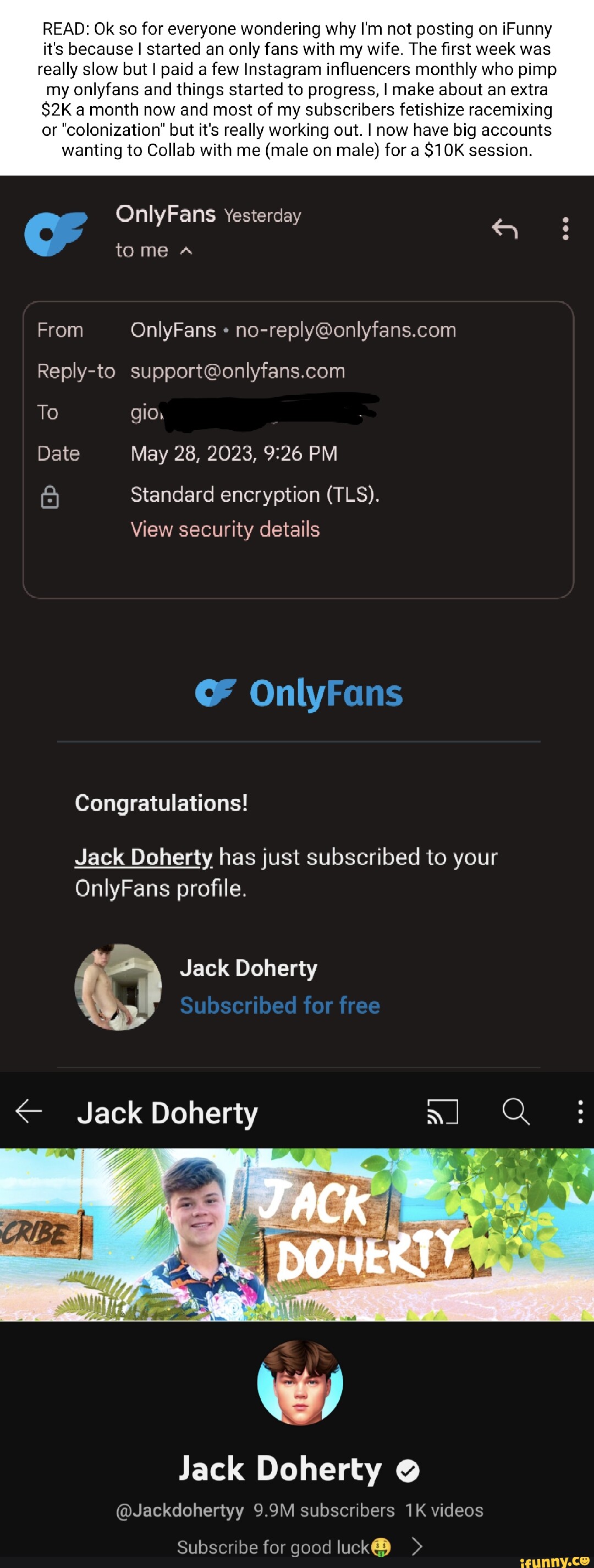 Jack doherty onlyfans free