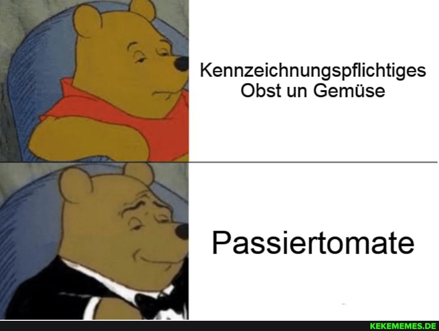 Kennzeichnungspflichtiges
Obst un Gemüse
Passiertomate
