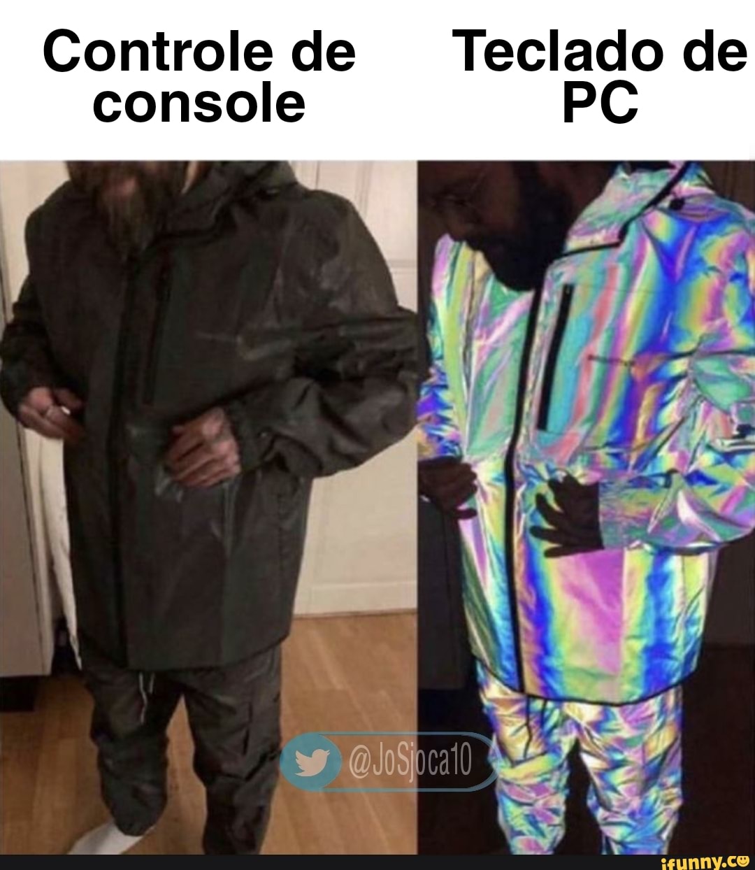 Controle de Teclado de console
PC
console