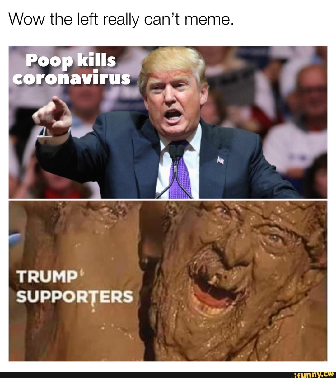 Wow the left really can't meme.
SUPPORTERS