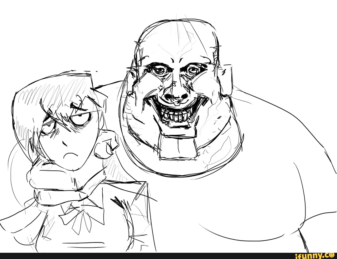 hentai, horror, anime, uglybastard, manga, sketch, coomer, neckbeard