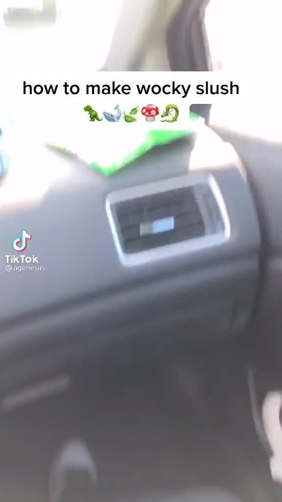 How To Make Wocky Slush Tiktok